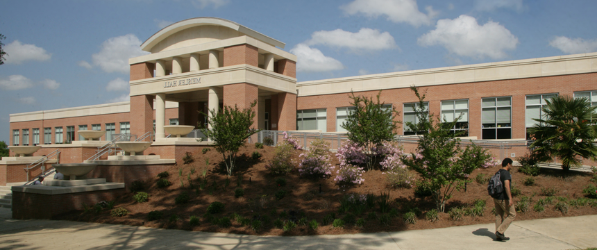 meisler hall entrance east side